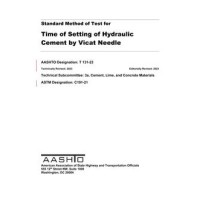 AASHTO T 131-23 AASHTO T 131-23