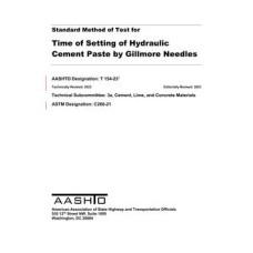 AASHTO T 154-23 AASHTO T 154-23