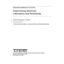 AASHTO T 288-23 AASHTO T 288-23