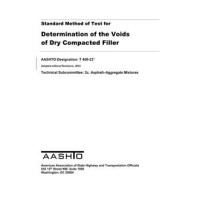AASHTO T 409-23 AASHTO T 409-23