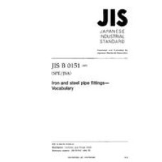 JIS B 0151:2001