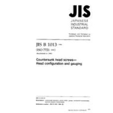 JIS B 1013:1994 JIS B 1013:1994