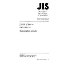 JIS B 1086:1998