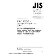 JIS C 3663-3:2003 JIS C 3663-3:2003