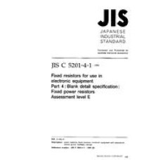JIS C 5201-4-1:1998