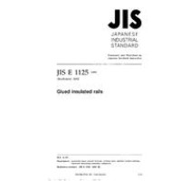 JIS E 1125:1995