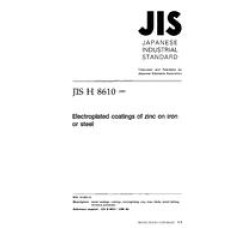 JIS H 8610:1999 JIS H 8610:1999