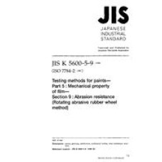 JIS K 5600-5-9:1999