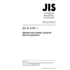 JIS K 6783:1994 JIS K 6783:1994