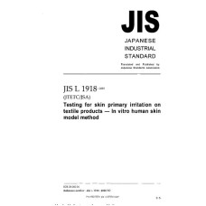 JIS L 1918:2005 JIS L 1918:2005