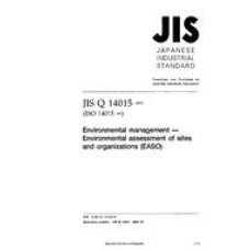 JIS Q 14015:2002 JIS Q 14015:2002