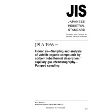 JIS A 1966:2005 JIS A 1966:2005