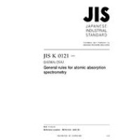 JIS K 0121:2006