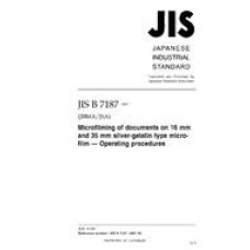JIS B 7187:2007 JIS B 7187:2007