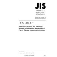 JIS C 1283-1:2009