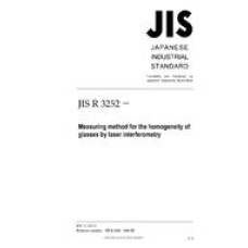 JIS R 3252:1994 JIS R 3252:1994
