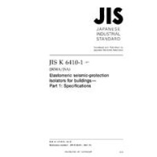 JIS K 6410-1:2011 JIS K 6410-1:2011