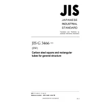 JIS G 3466:2015