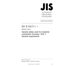 JIS B 8415-1:2020 JIS B 8415-1:2020