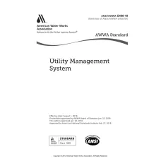 AWWA G400-18 AWWA G400-18