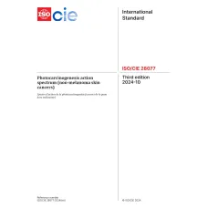 CIE ISO 28077:2024