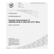 ISA TR84.00.04 PART 2:2005