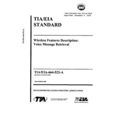 TIA ANSI/TIA/EIA-664-523-A