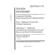 TIA ANSI/TIA/EIA-568-B.2-3