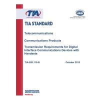TIA ANSI/TIA-920.110-B TIA ANSI/TIA-920.110-B