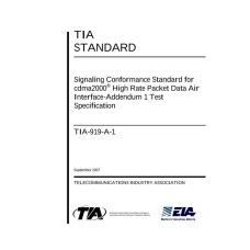 TIA TIA-919-A-1 TIA TIA-919-A-1