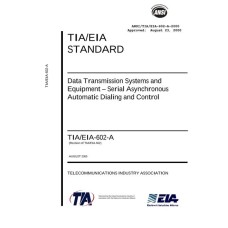 TIA ANSI/TIA/EIA-602-A TIA ANSI/TIA/EIA-602-A