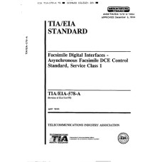TIA ANSI/TIA/EIA-578-A