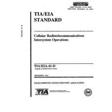 TIA ANSI/TIA/EIA-41-D TIA ANSI/TIA/EIA-41-D