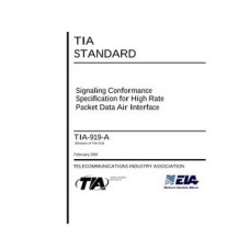 TIA TIA-919-A TIA TIA-919-A