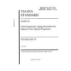 TIA ANSI/TIA/EIA-455-74 TIA ANSI/TIA/EIA-455-74