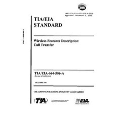 TIA ANSI/TIA/EIA-664-506-A TIA ANSI/TIA/EIA-664-506-A