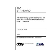 TIA TIA-2001.2-D TIA TIA-2001.2-D