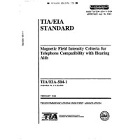 TIA ANSI/TIA-504-1