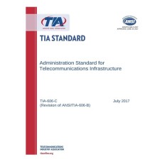 TIA ANSI/TIA-606-C TIA ANSI/TIA-606-C