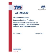 TIA ANSI/TIA-920.120-B TIA ANSI/TIA-920.120-B