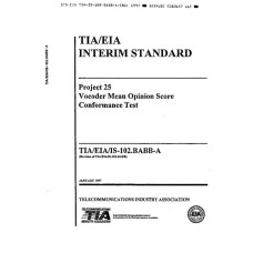 TIA TIA/EIA/IS-102.BABB-A TIA TIA/EIA/IS-102.BABB-A