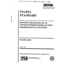 TIA TIA/EIA-694 TIA TIA/EIA-694