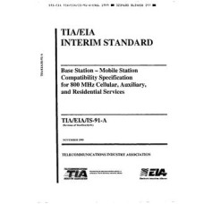 TIA TIA/EIA/IS-91-A