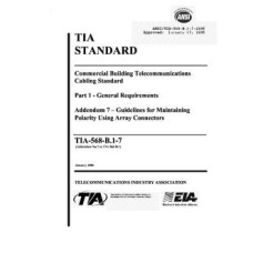 TIA ANSI/TIA-568-B.1-7 TIA ANSI/TIA-568-B.1-7