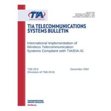 TIA TSB-29-E TIA TSB-29-E