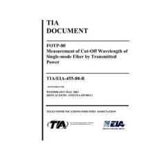 TIA ANSI/TIA/EIA-455-80-B