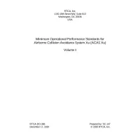 RTCA DO-386 Volume I & II