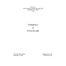 RTCA DO-208 Change 1