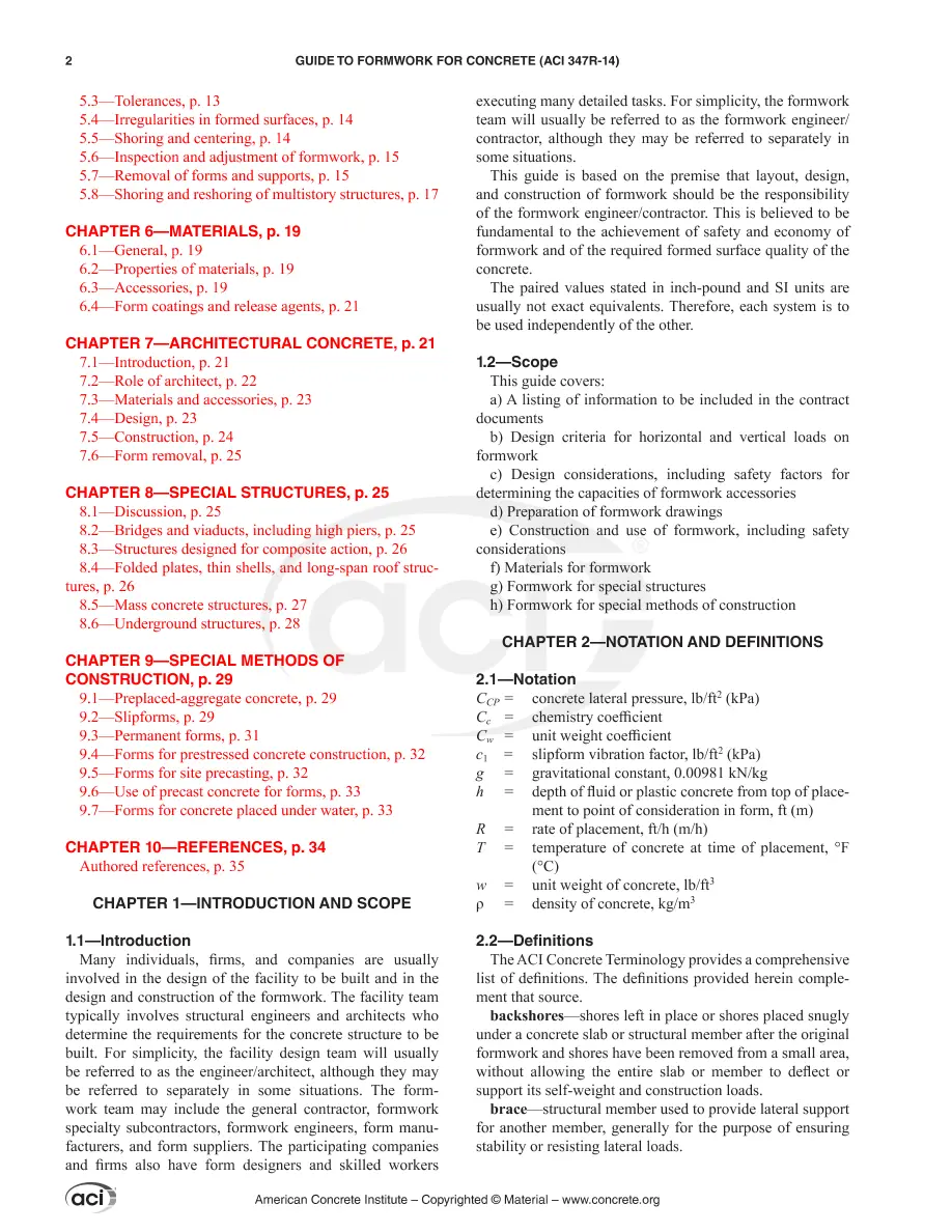 ACI 347R-14(R2021) ACI 347R-14(R2021)