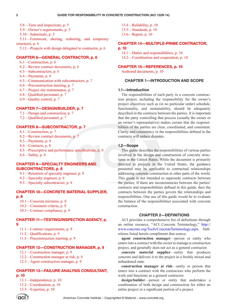 ACI 132R-14 ACI 132R-14